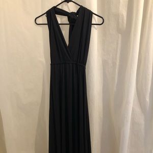 Black maxi dress- multi-way strap